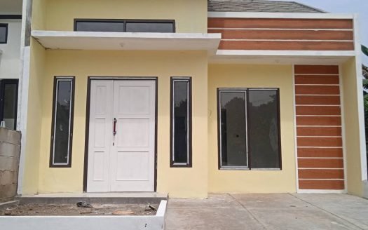 Rumah 1 lantai dekat jalan raya