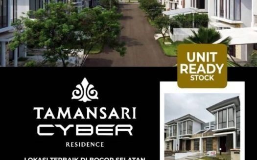 Rumah Ready Stock Type 62/105 Di Tamansari Cyber Bogor