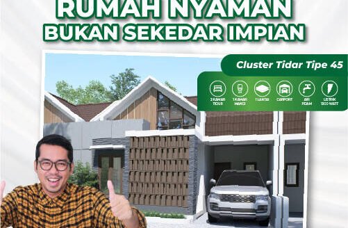 Rumah dijual Bangil Pasuruan Tipe 45 – DP 0% Cicilan Ringan Nol Jalan Raya