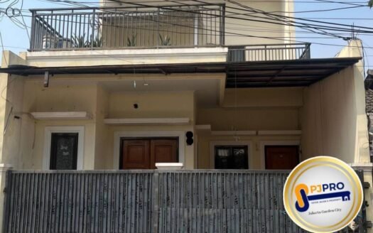 Dijual Rumah 1 Unit dengan Harga Murah 2 Lantai di Perumahan Griya Asri Taman Mini