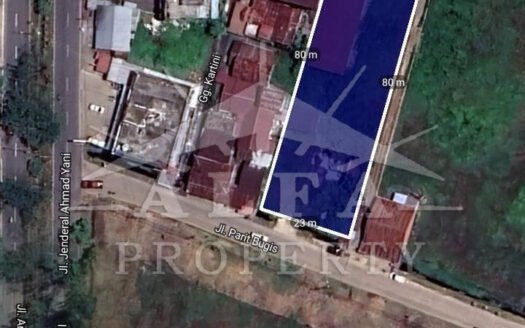 Jual Cepat Tanah Bonus Tempat Usaha Kawasan Tengah Kota Pontianak