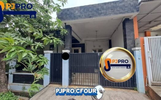 Dijual Rumah Semi Furnished Bebas Banjir di Harapan Indah Cluster Taman Sari