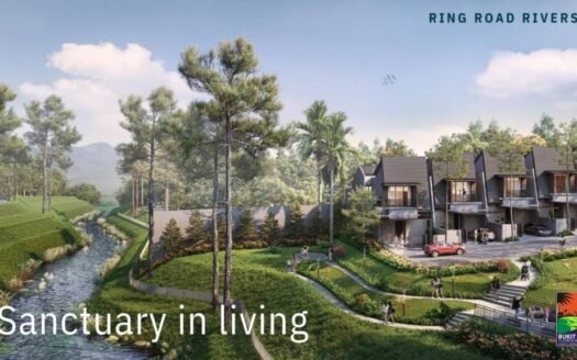 Rumah Mewah Tepi Danau di Bukit Golf Cibubur
