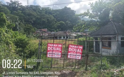 Tanah dijual di Lampung