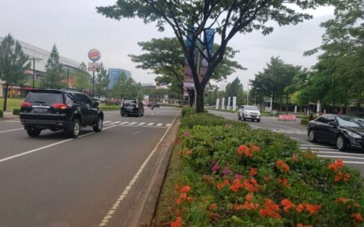 Dijual Kavling Komersial De Park 1 di Jln. BSD Raya Utama, BSD City