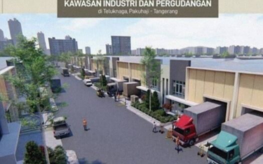 Dijual Gudang Laksana Business Park di Teluk Naga – Paku Haji, Tangerang