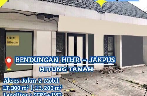 Dijual Rumah Benhil Hitung Tanah Lokasi Super Strategis Akses 2 Mobil