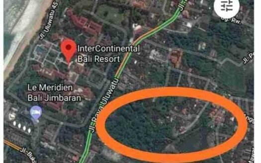 Dijual Kavling di Jl.Raya Uluwatu/Jimbaran Bali