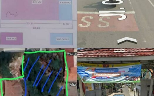 DI JUAL LUAS TANAH 500 METER² BENTUK BOTOL ATAU BENTUK NGANTONG SIAP PAKAI, LOKASI STRATEGIS  JALAN H. MIDAR, JL. RAYA PONDOK PINANG – CIPUTAT DEKAT DAERAH KOMERSIAL – PERKANTORAN DAN DEKAT 9 PINTU TOL, BEBAS BANJIR, KEAMANAN AMAN 24 JAM