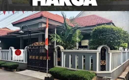 TURUN HARGA Dijual Rumah Hoek di Pondok Tirta Mandala