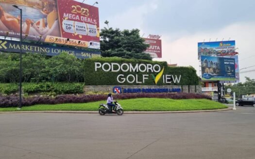 JUAL RUKO KAWASAN PODOMORO GOLF VIEW (KIOS Balsa)