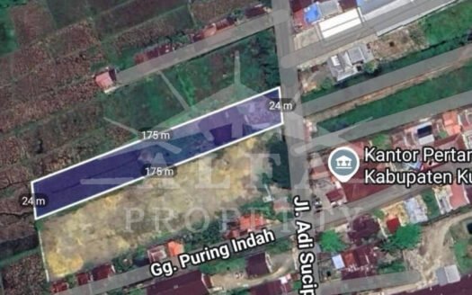 Tanah Komersial + Gudang, Akses Kontainer 20Ft 40Ft