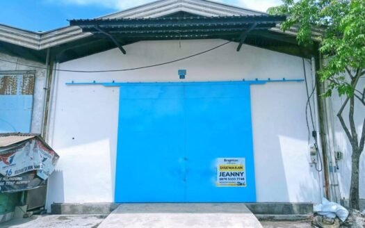 Disewakan GUDANG MARGOMULYO PERMAI Surabaya Blok AB Lokasi Depan