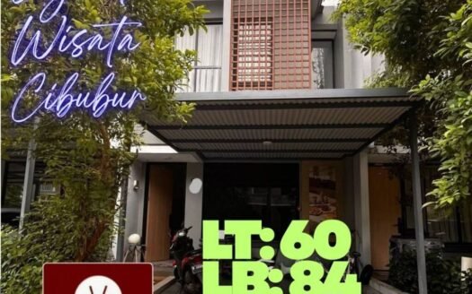 Turun Harga: Dijual rumah minimalis furnish 2.5lantai di Legenda wisata cibubur