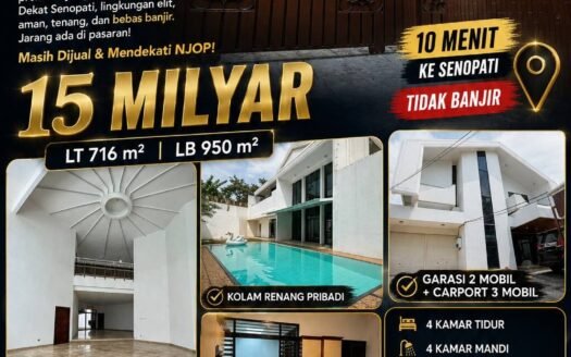 Dijual Rumah Di Jl. Bangka Ii, Pela Mampang, Mampang Prapatan, Jakarta Selatan