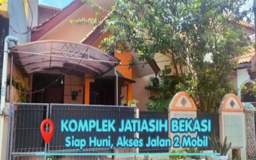 Dijual Rumah Jatiasih Bekasi Dalam Komplek Lokasi Strategis Jalan 2 Mobil
