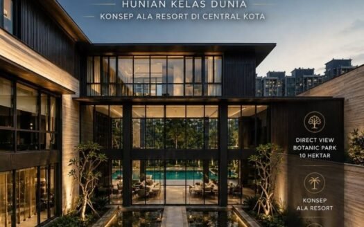 Dijual Rumah Mewah Island Villa, Navapark, Bsd City