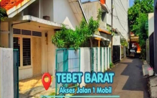 Dijual Tanah Kavling Tebet Barat Siap Dibangun Lokasi Strategis Jalan 1 Mobil