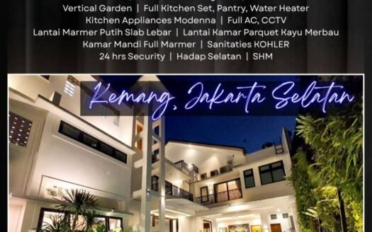 Jual Rumah Mewah Kolam Renang Kemang Jakarta Selatan
