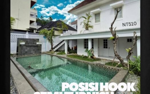 Dijual Rumah Posisi Hoek Kolam Renang Sentul City, Bogor