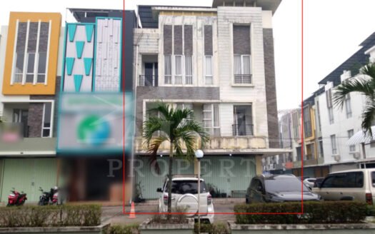 Sewa Cepat Ruko Hook Gandeng 2 Unit Siap Pakai