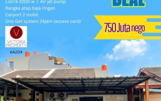 Di Jual Cepat Rumah Di Perumahan The Address, Leuwinanggung, Depok