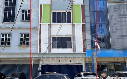 Sewa Cepat! Ruko Pusat Kota Banyak Ruangan Cocok Kantor, Bank, Kuliner