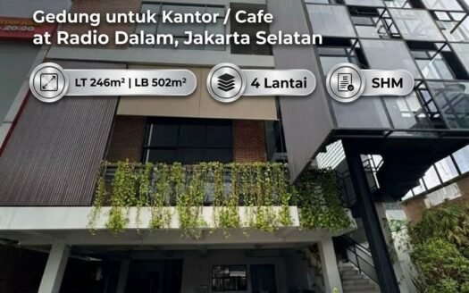Jual Gedung Untuk Kantor/cafe Radio Dalam Jakarta Selatan