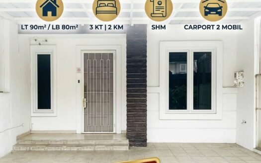 Dijual Cepat Murah Rumah Kota Wisata Cibubur